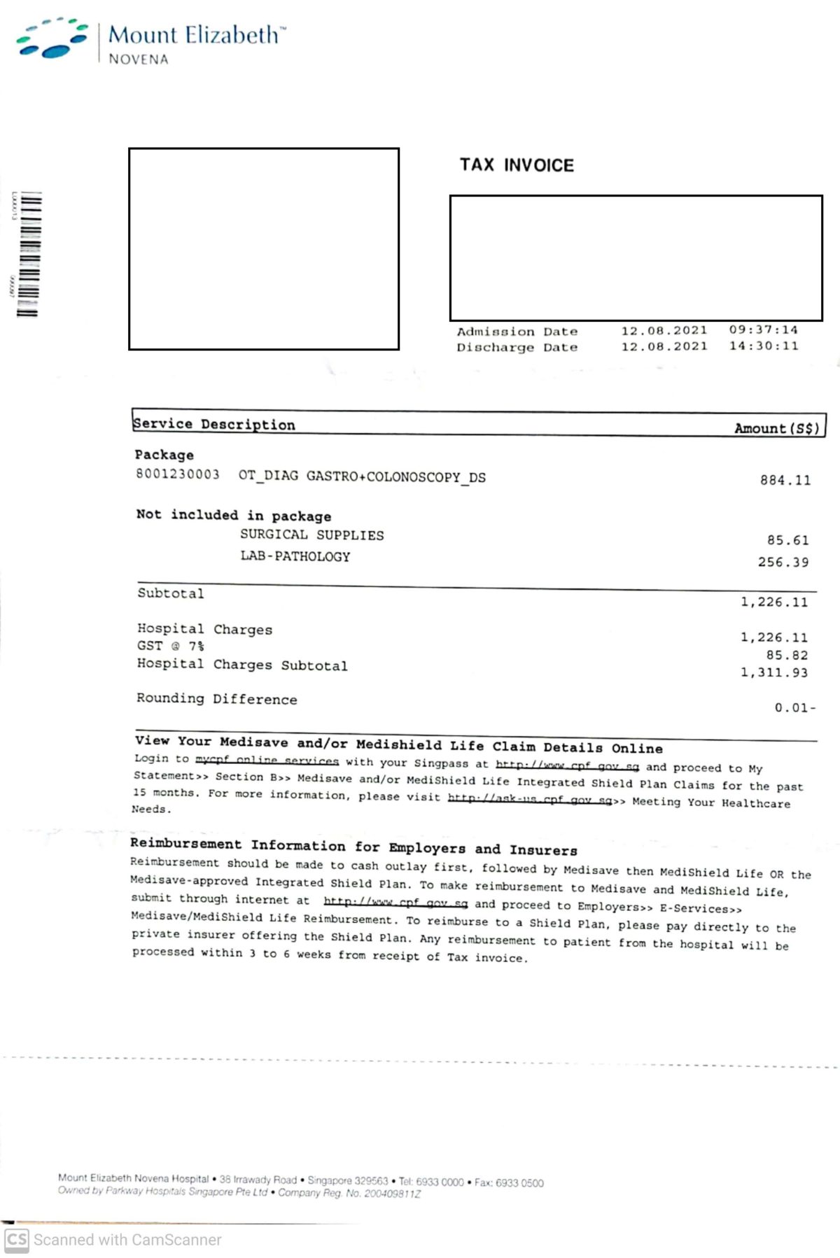 How much does Colonoscopy and Endoscopy cost in a private hospital? Jameslim.finance