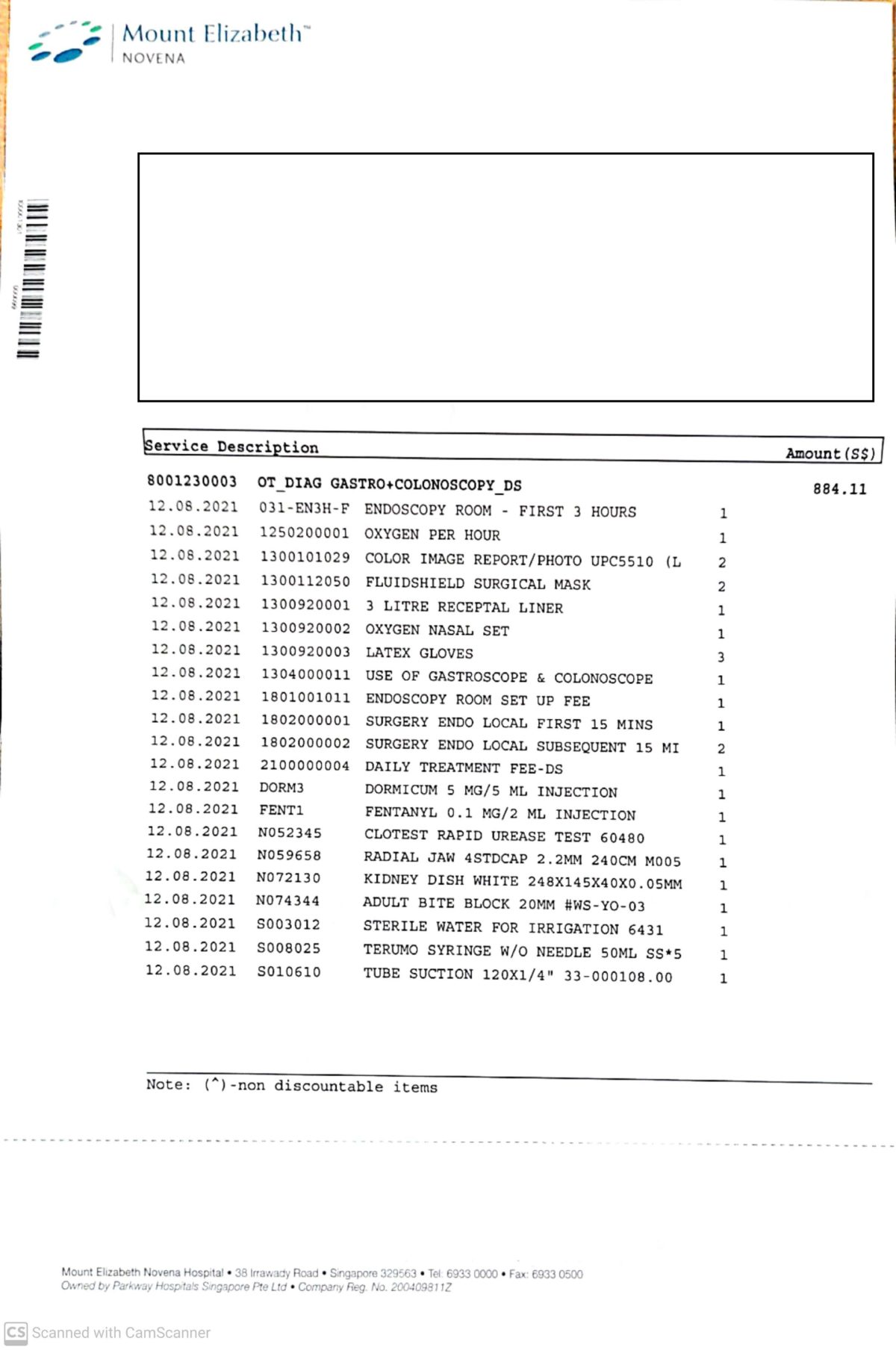 How much does Colonoscopy and Endoscopy cost in a private hospital